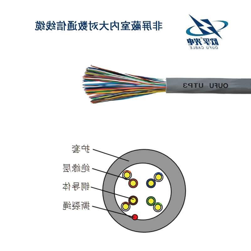 广州市U/UTP 非屏蔽大对数通信电缆