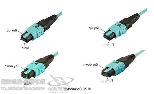 株洲市欧孚光纤光缆厂 MPO光纤跳线的极性分类和芯数设计